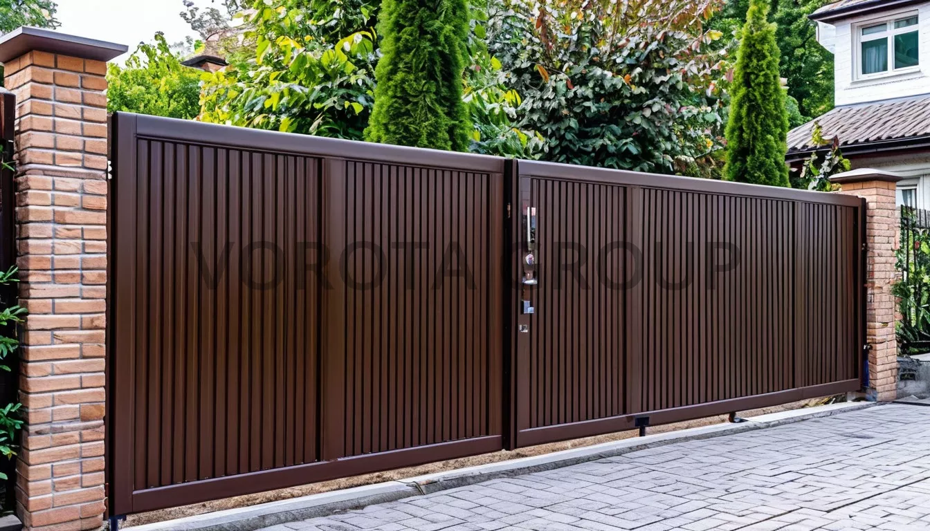Откатные ворота Doorhan широкие 2200х4500