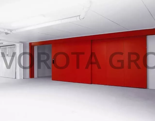 Противопожарные ворота Doorhan откатные 5000х3000
